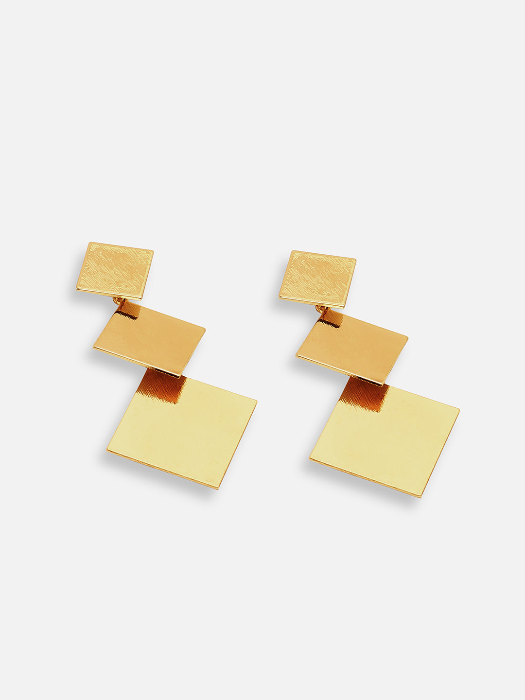 GOLD PLATED PARTY DESIGNER DROP EARRING FOR WOMEN