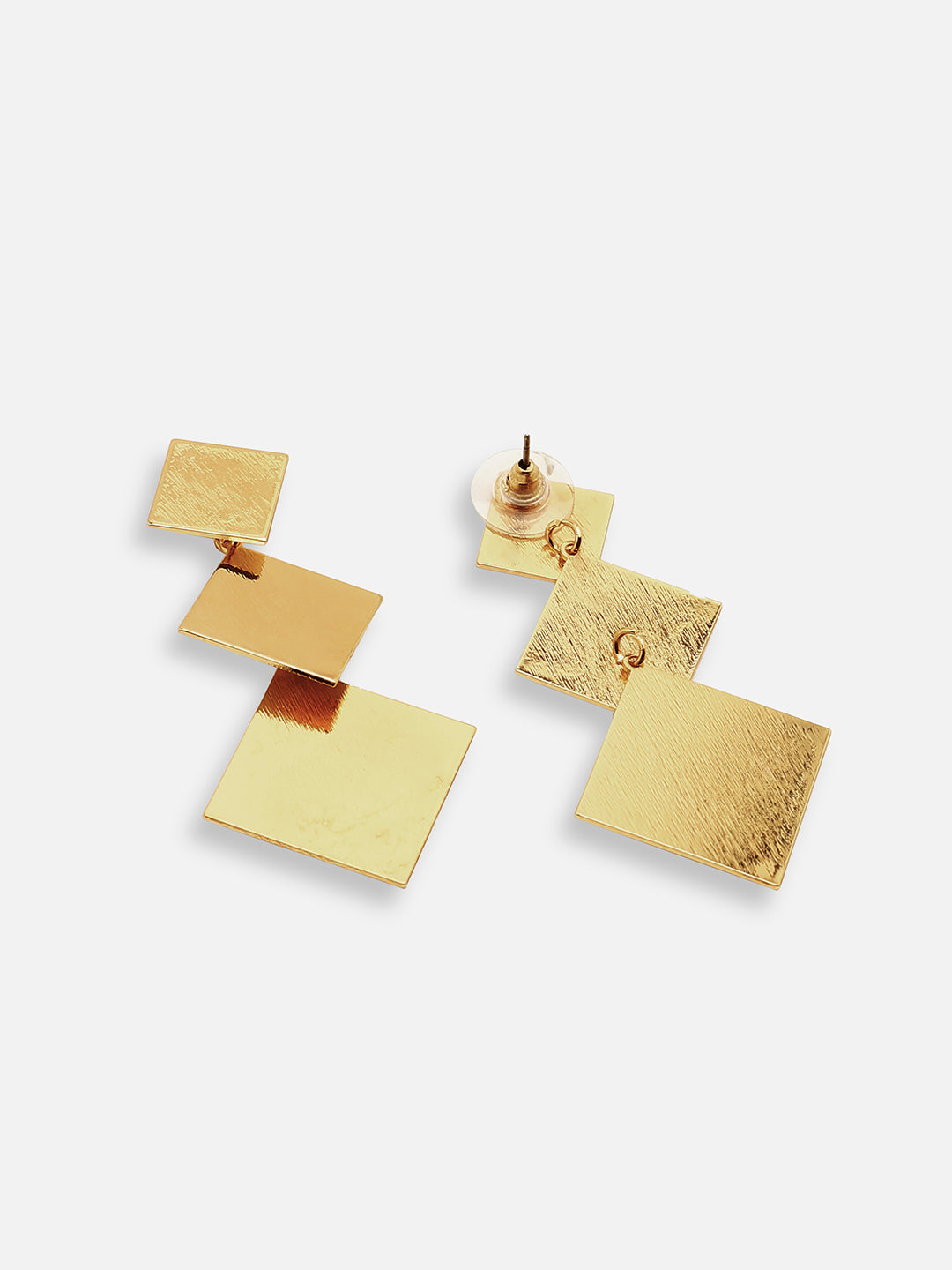 GOLD PLATED PARTY DESIGNER DROP EARRING FOR WOMEN