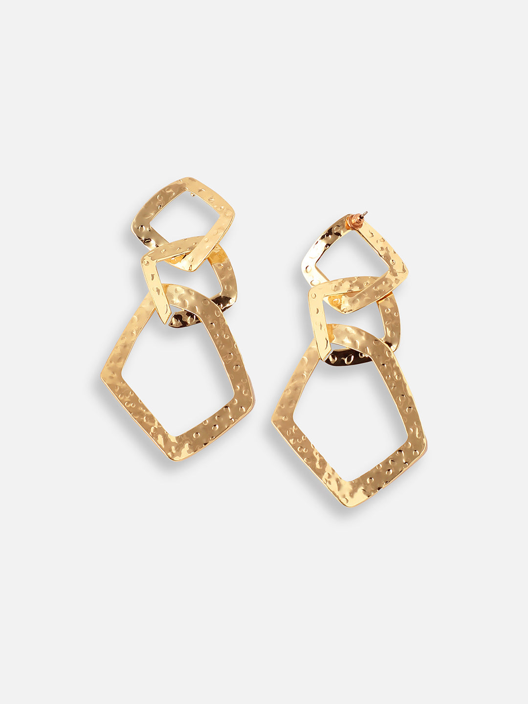GOLD PLATED PARTY PEARLS DROP EARRING FOR WOMEN