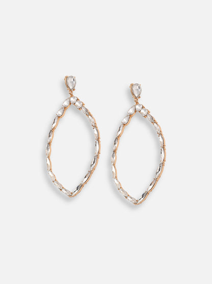 Crystal Cascade Drop Earrings