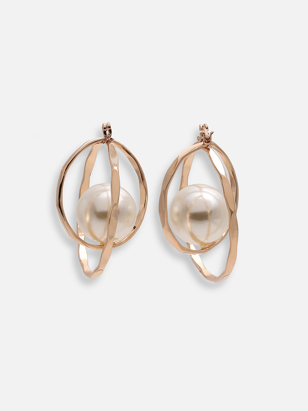 GOLD PLATED PARTY DESIGNER STONE DROP EARRING FOR WOMEN