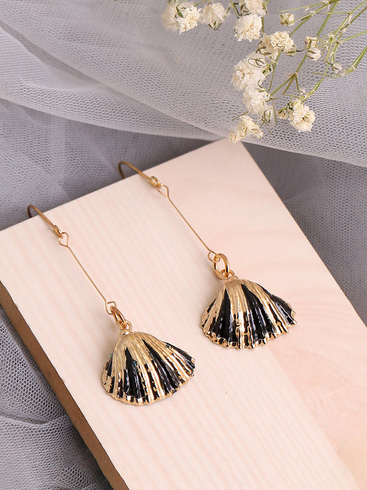 GOLD PLATED PARTY DESIGNER DROP EARRING FOR WOMEN