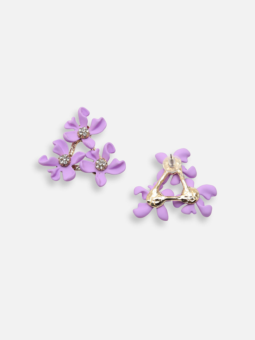 GOLD PLATED PARTY DESIGNER DROP EARRING FOR WOMEN