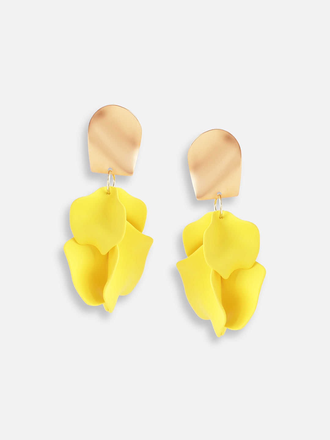 GOLD PLATED PARTY DESIGNER DROP EARRING FOR WOMEN