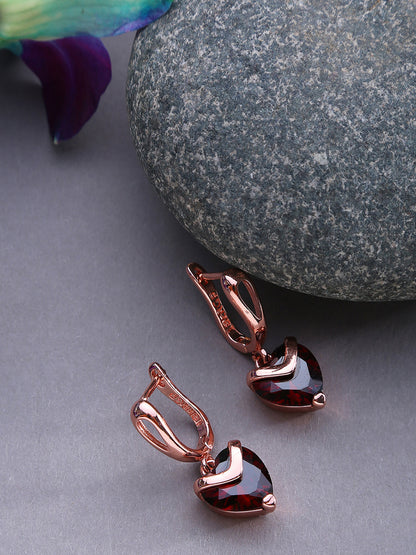 GOLD PLATED PARTY DESIGNER DROP EARRING FOR WOMEN