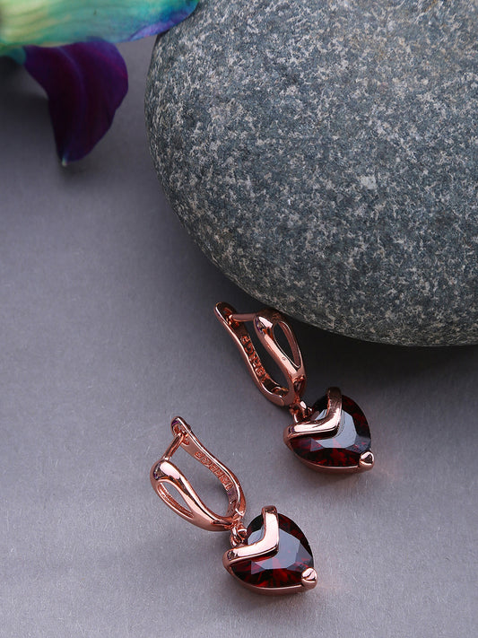 GOLD PLATED PARTY DESIGNER DROP EARRING FOR WOMEN