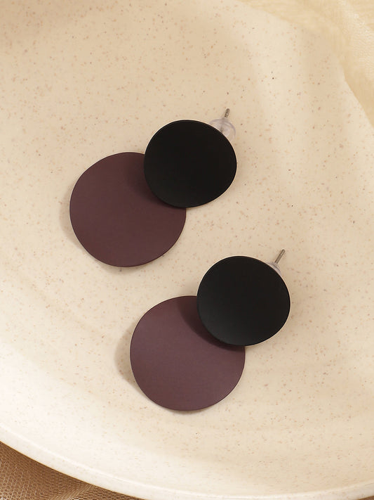 GOLD PLATED PARTY DESIGNER DROP EARRING FOR WOMEN