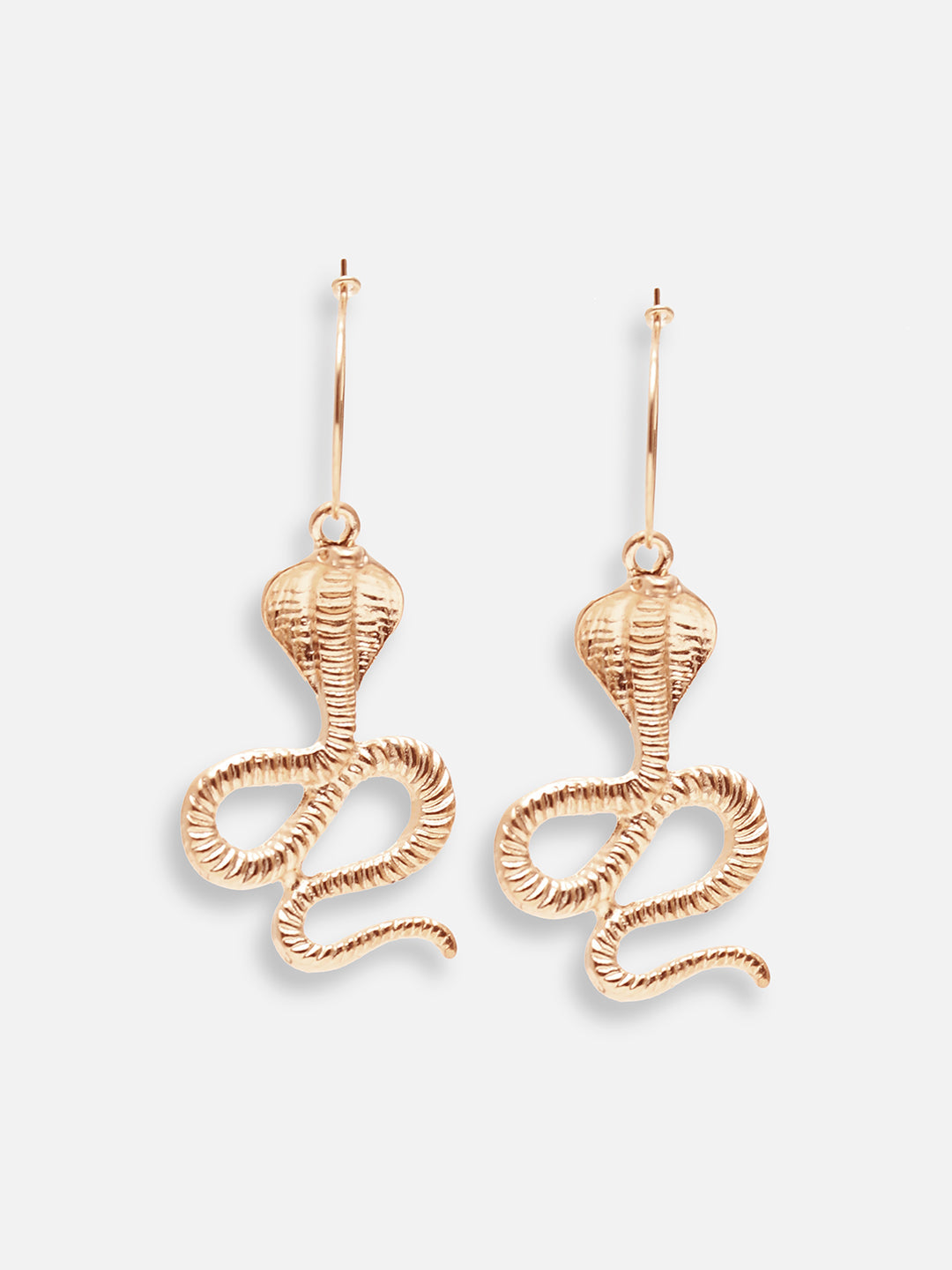 GOLD PLATED DESIGNER DROP EARRING