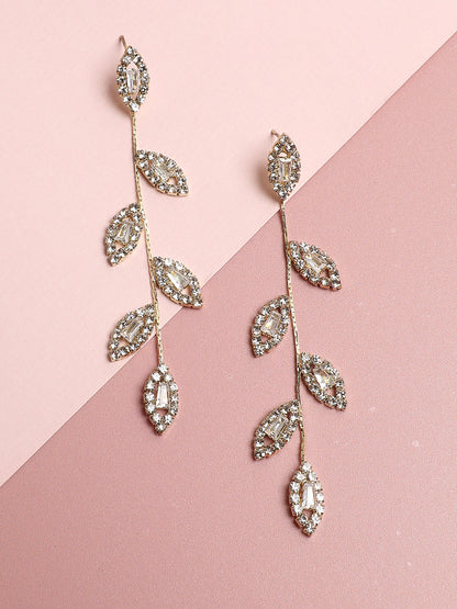 GOLD PLATED PEARLS DROP EARRING