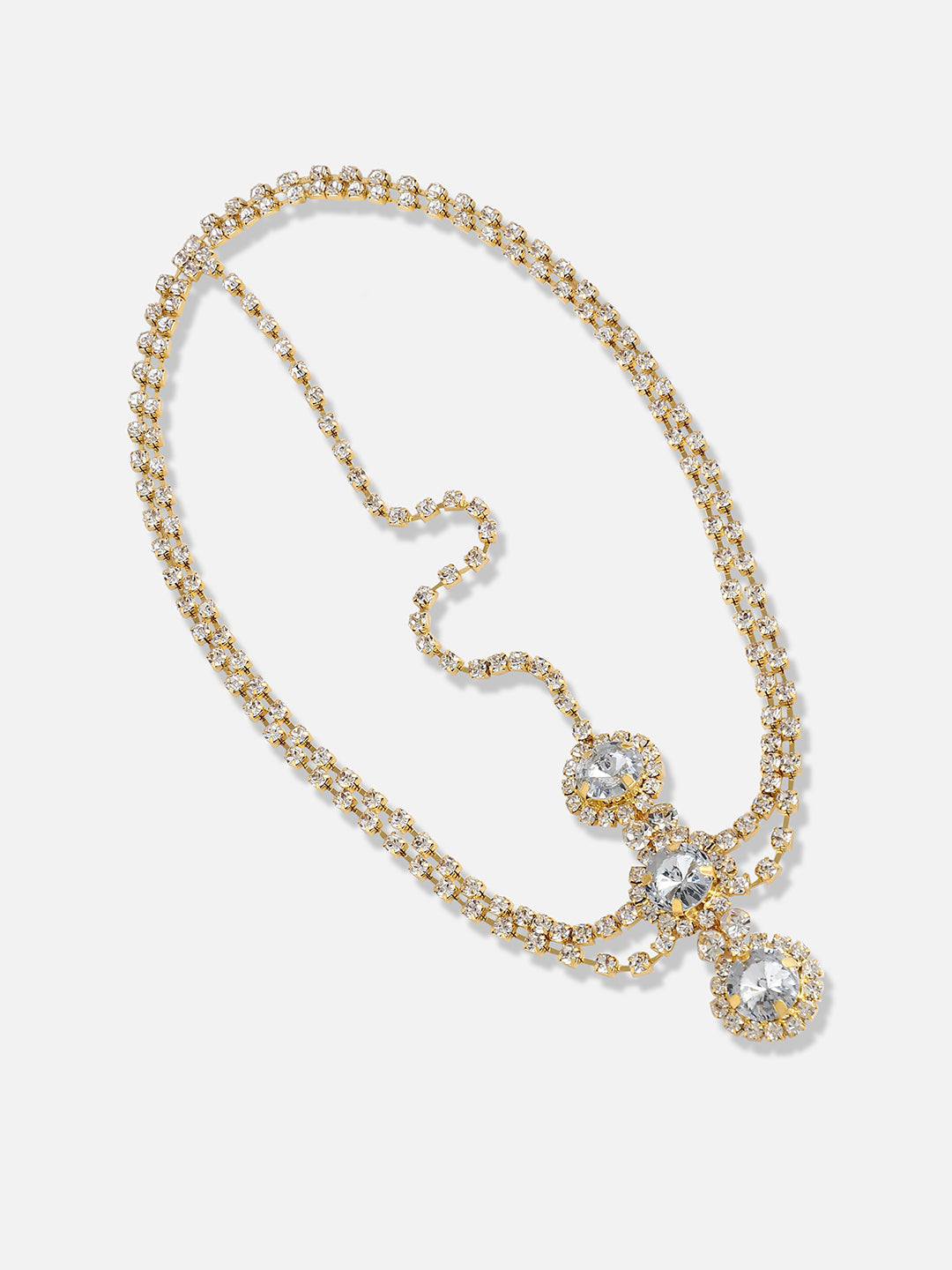 Gold Plated Designer Party Maang Tikka