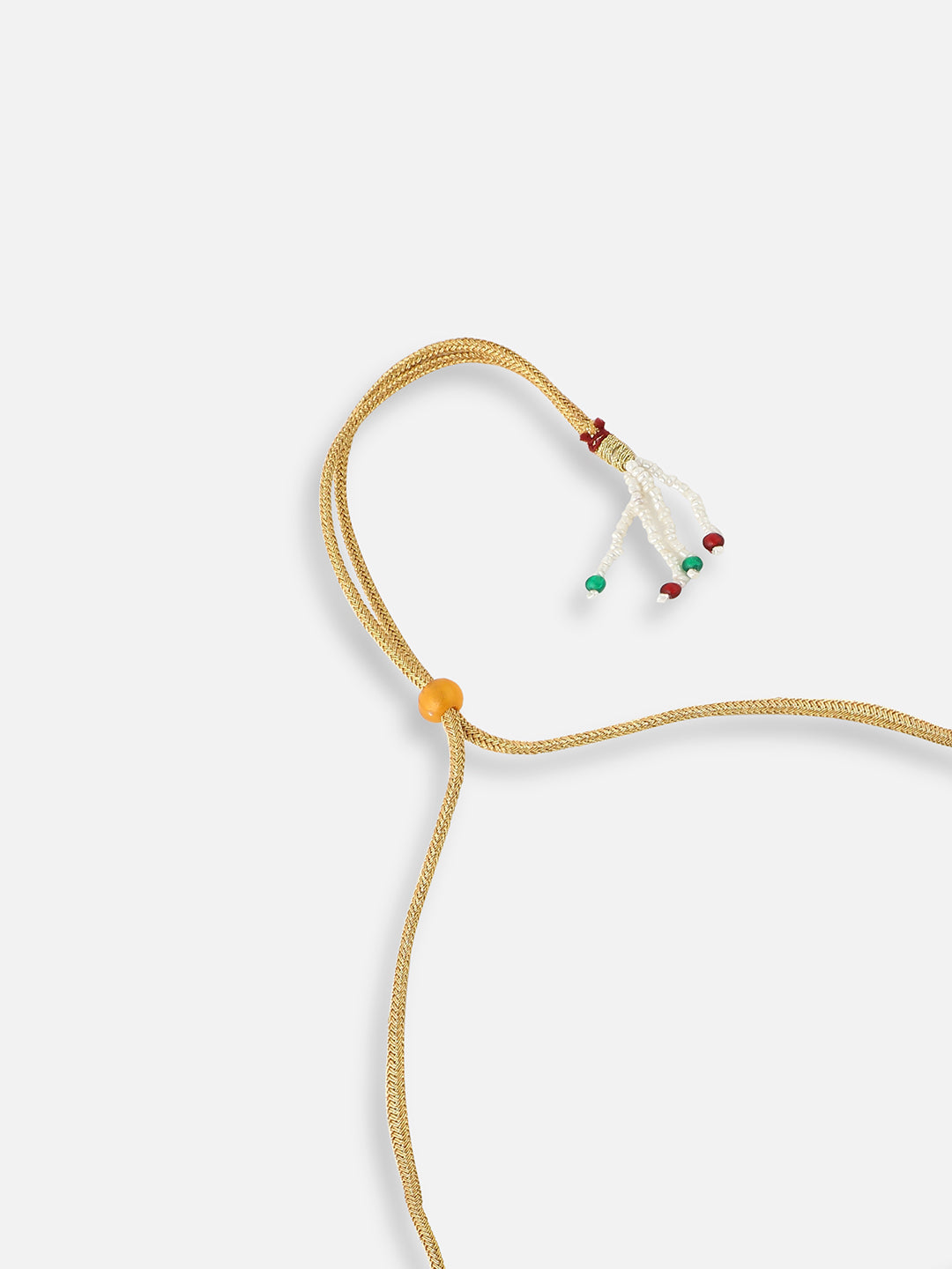 GOLD PLATED DESIGNER STONE BEADED NECKLACE AND EARRING SET