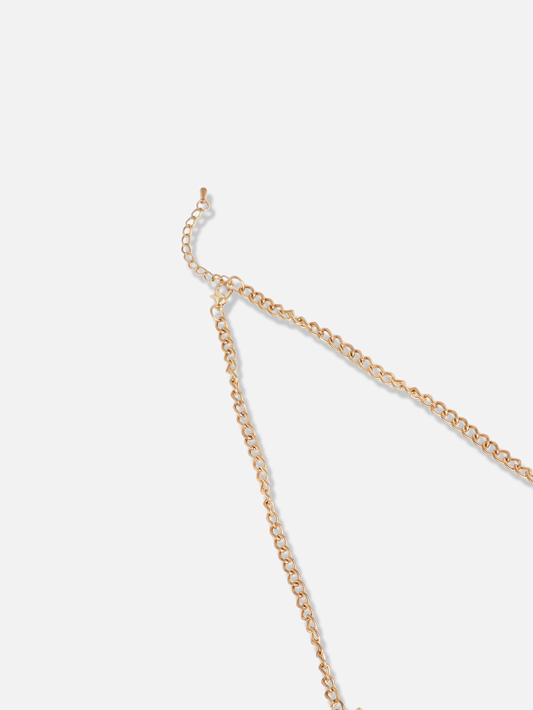 Gold Plated Designer Stone Party Necklace