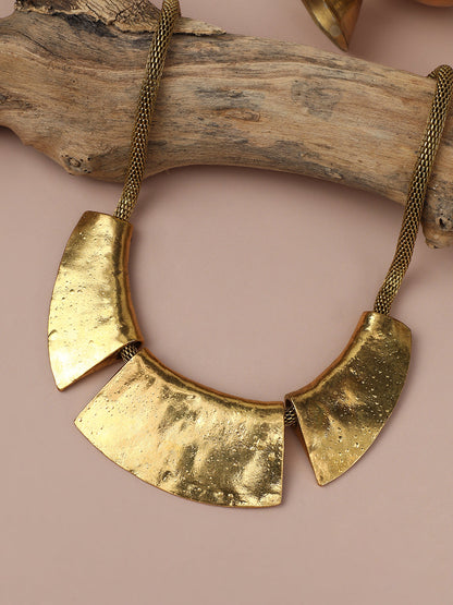 Gold Plated Designer Casual Necklace
