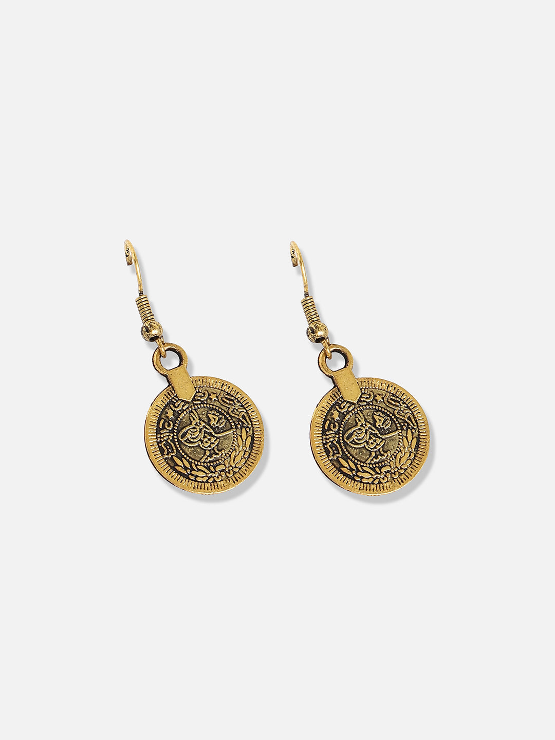 Gold Plated Designer Stone Party Necklace and Earring Set