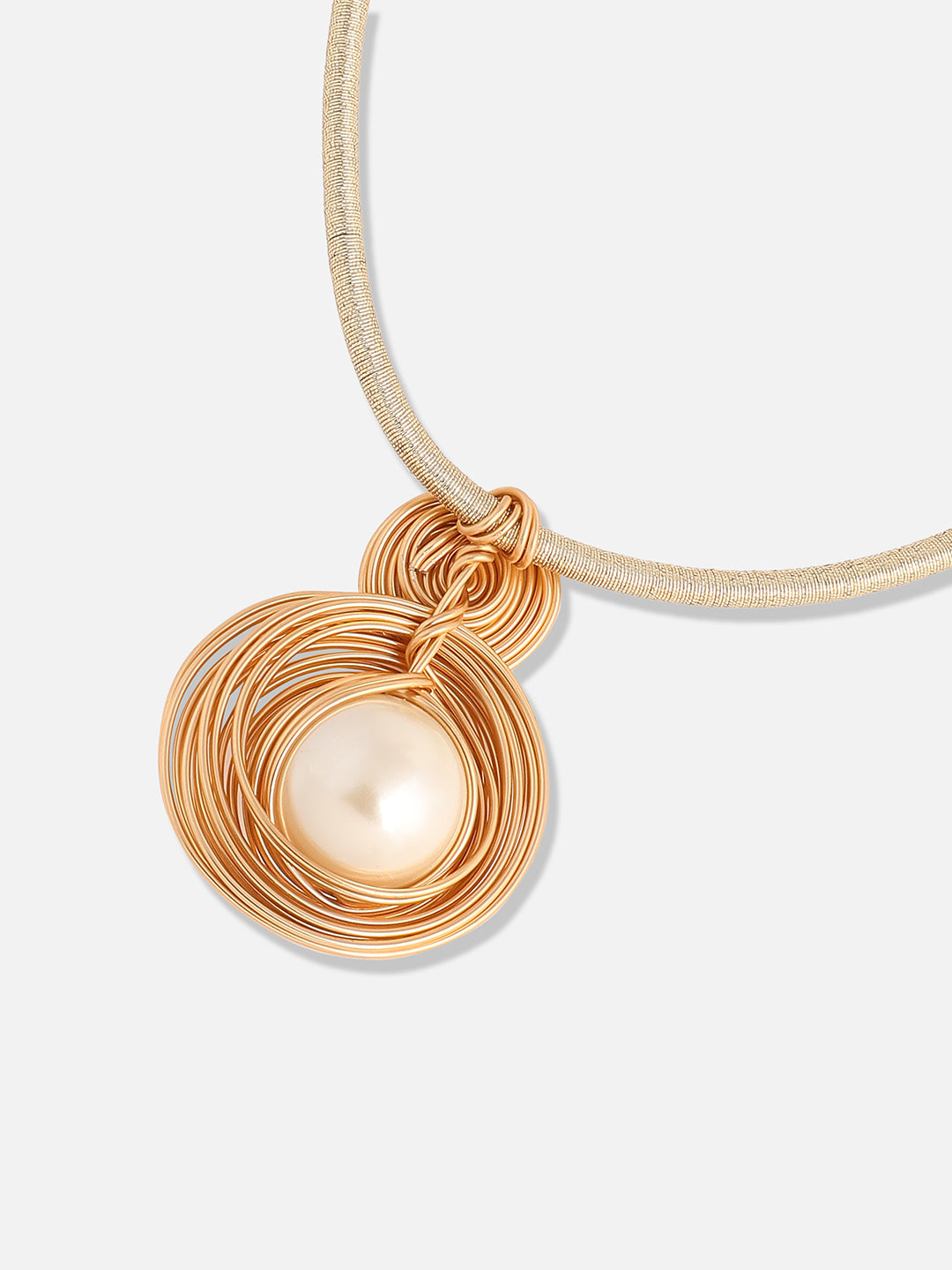 Gold Plated Designer Party Necklace