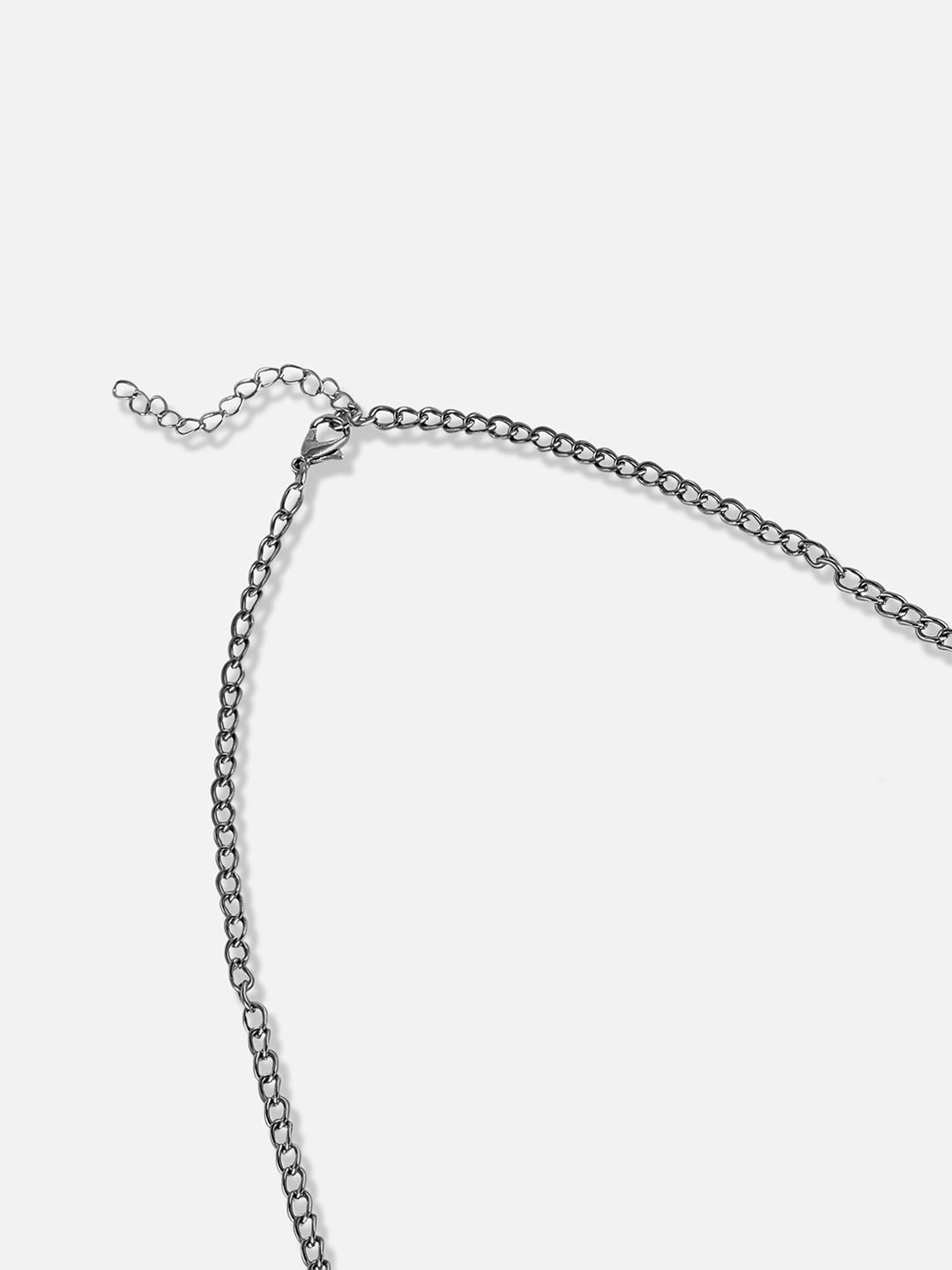 Silver Plated Designer Party Necklace and Earring Set