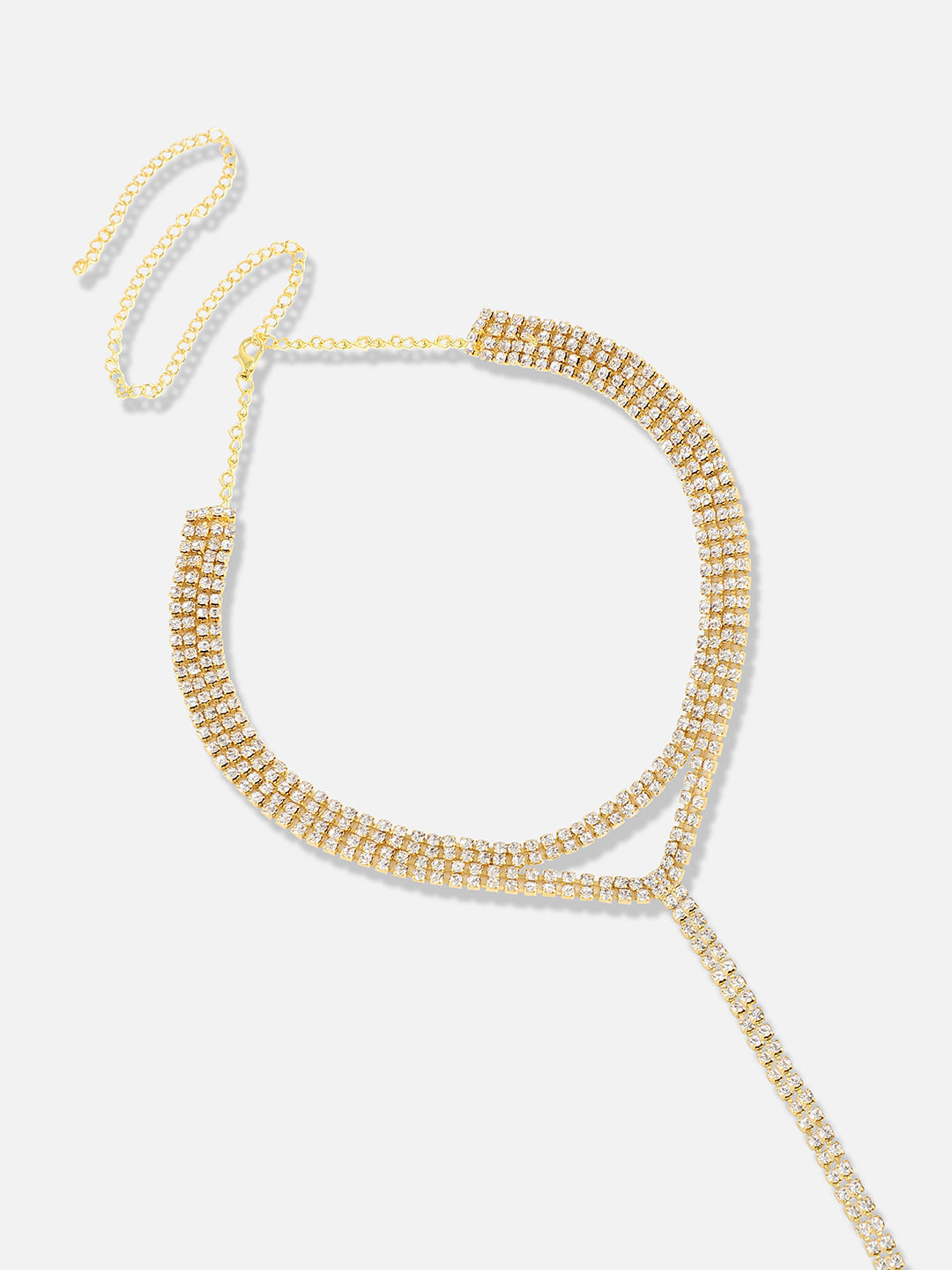 Gold Plated Designer Party Necklace