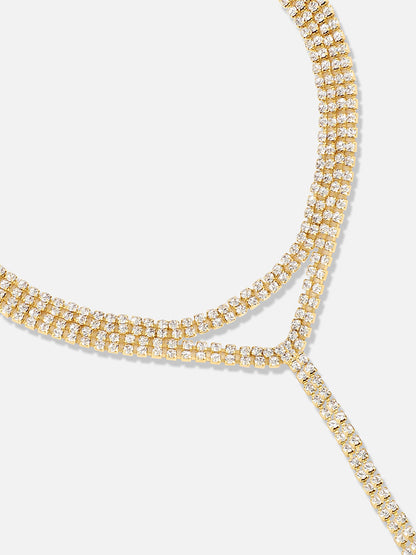 Gold Plated Designer Party Necklace