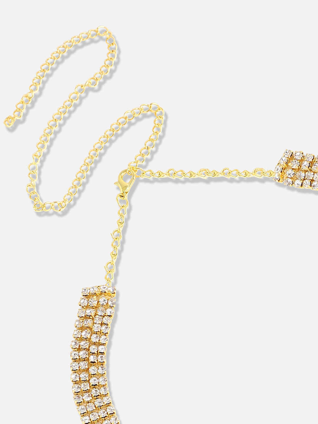 Gold Plated Designer Party Necklace