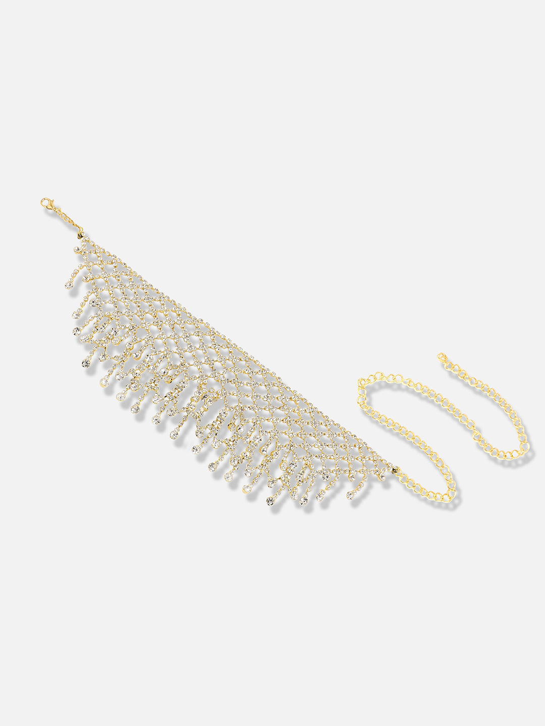 Silver Plated Designer Party Necklace