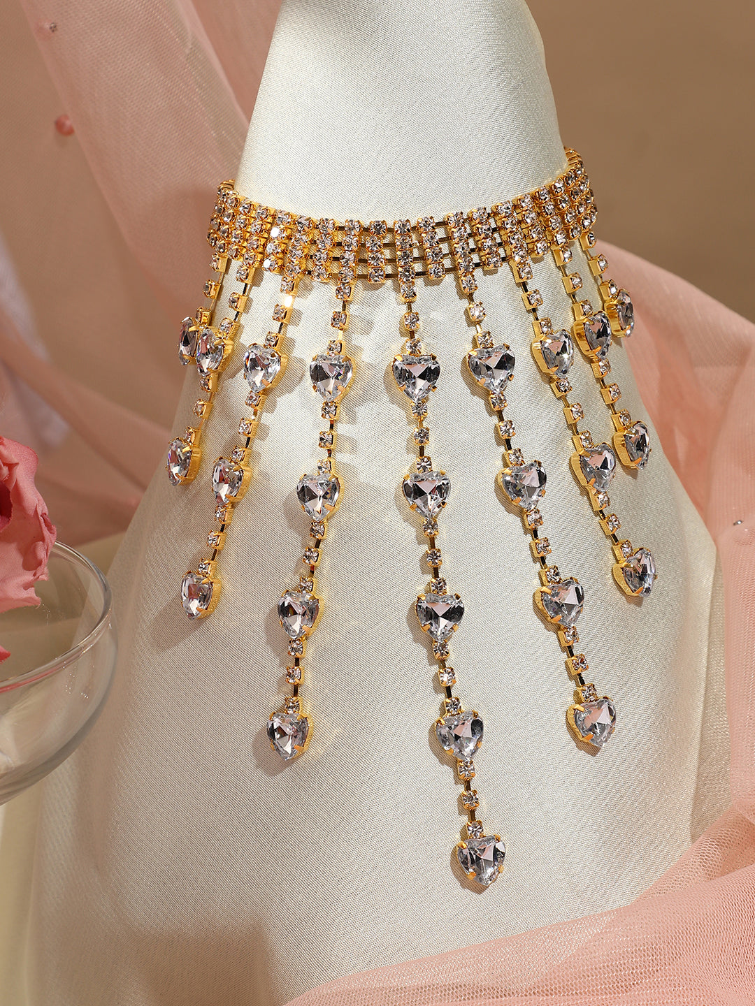 Silver Plated Designer Party Necklace