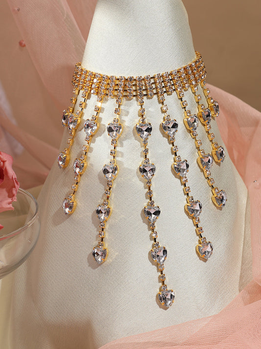 Silver Plated Designer Party Necklace