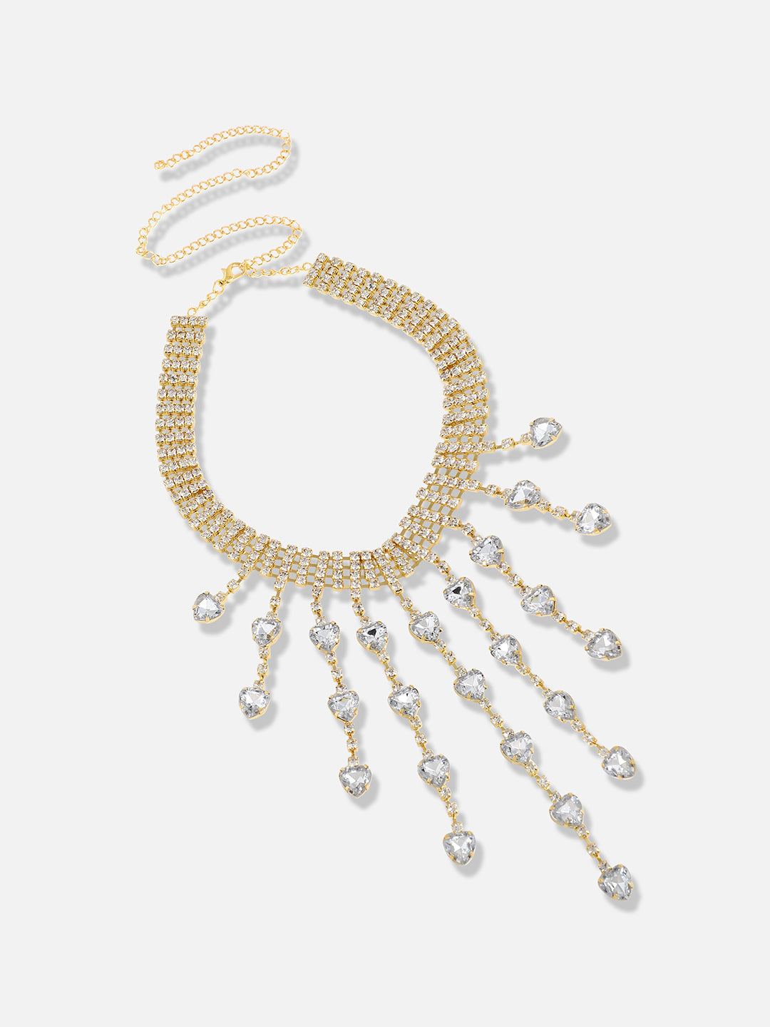 Silver Plated Designer Party Necklace