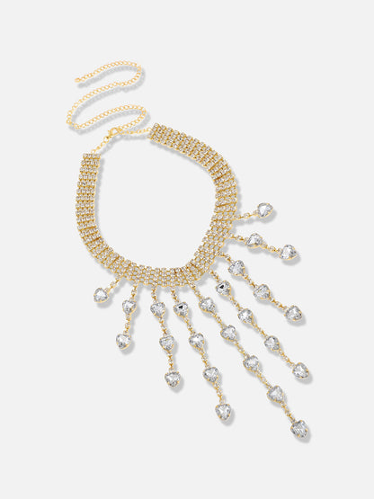 Silver Plated Designer Party Necklace