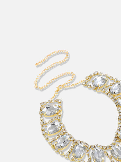 Silver Plated Designer Party Necklace