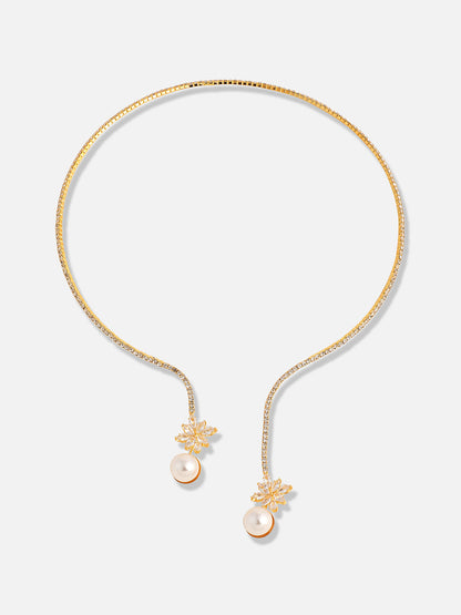 Silver Plated Pearls Casual Necklace