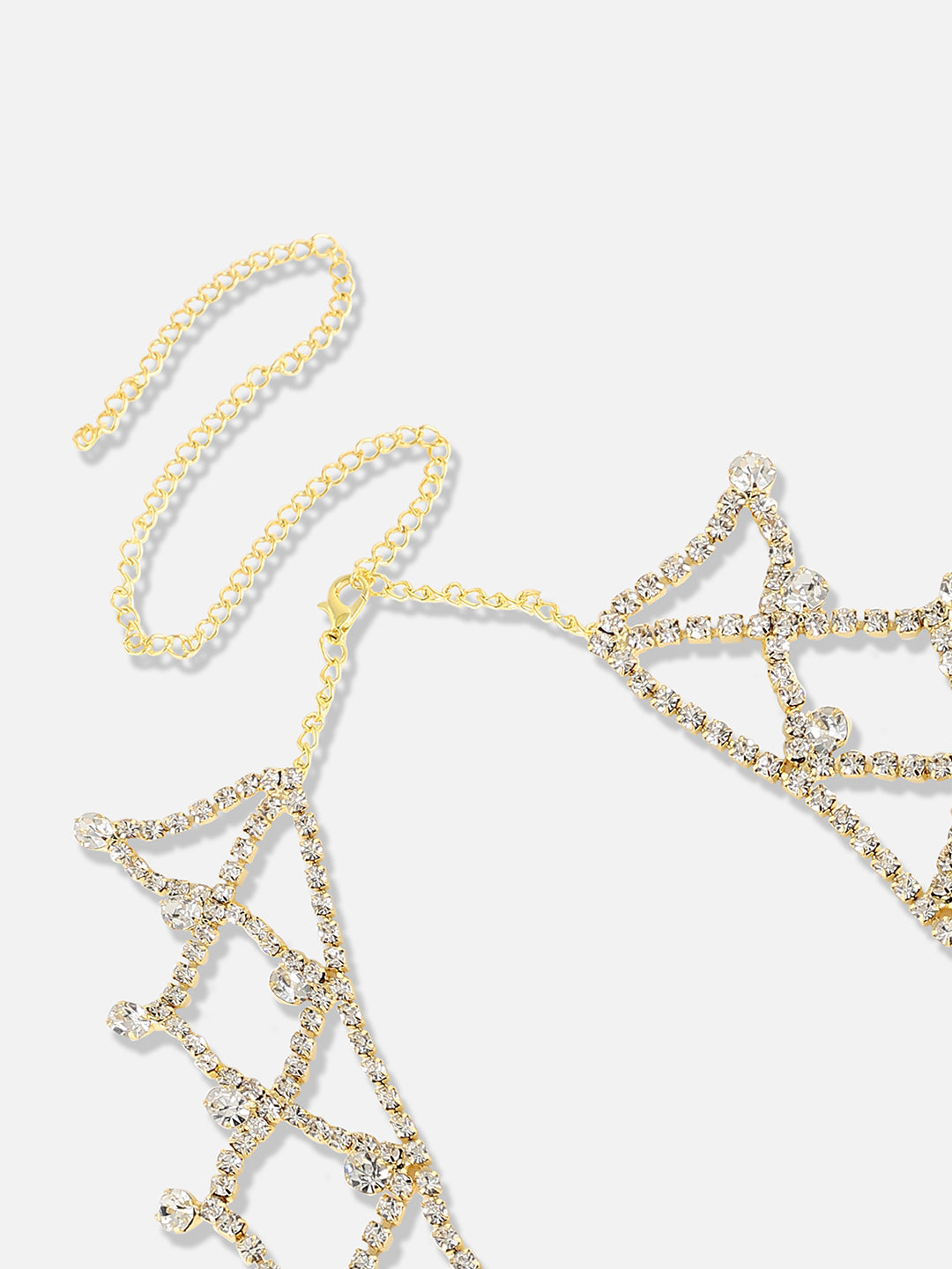 Silver Plated Designer Party Necklace