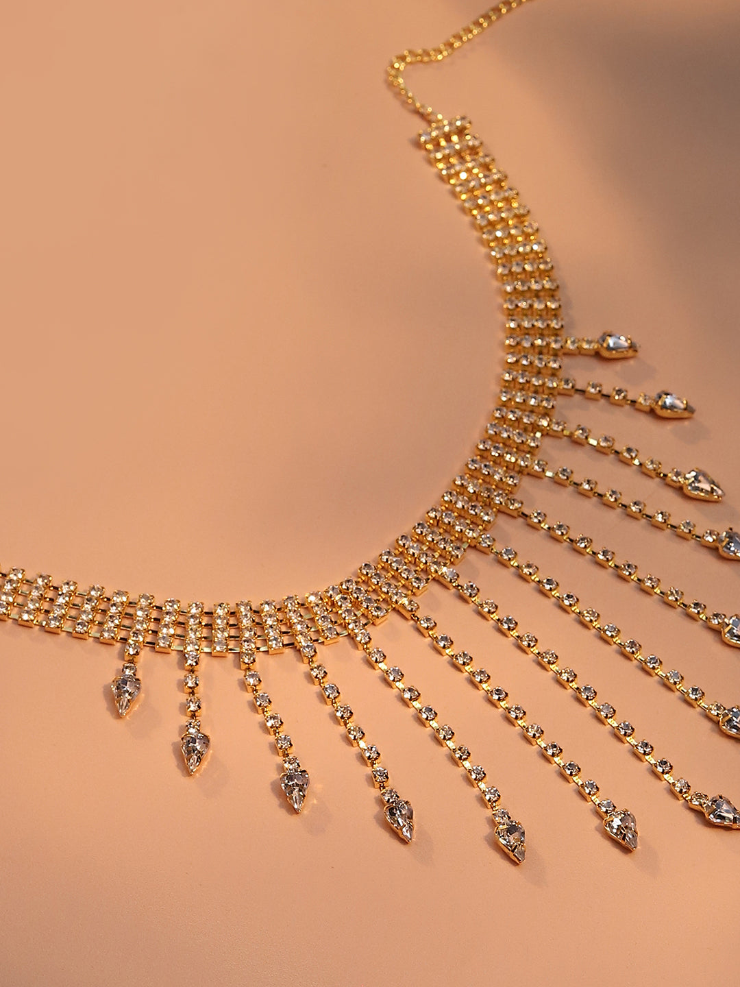 Silver Plated Designer Party Necklace