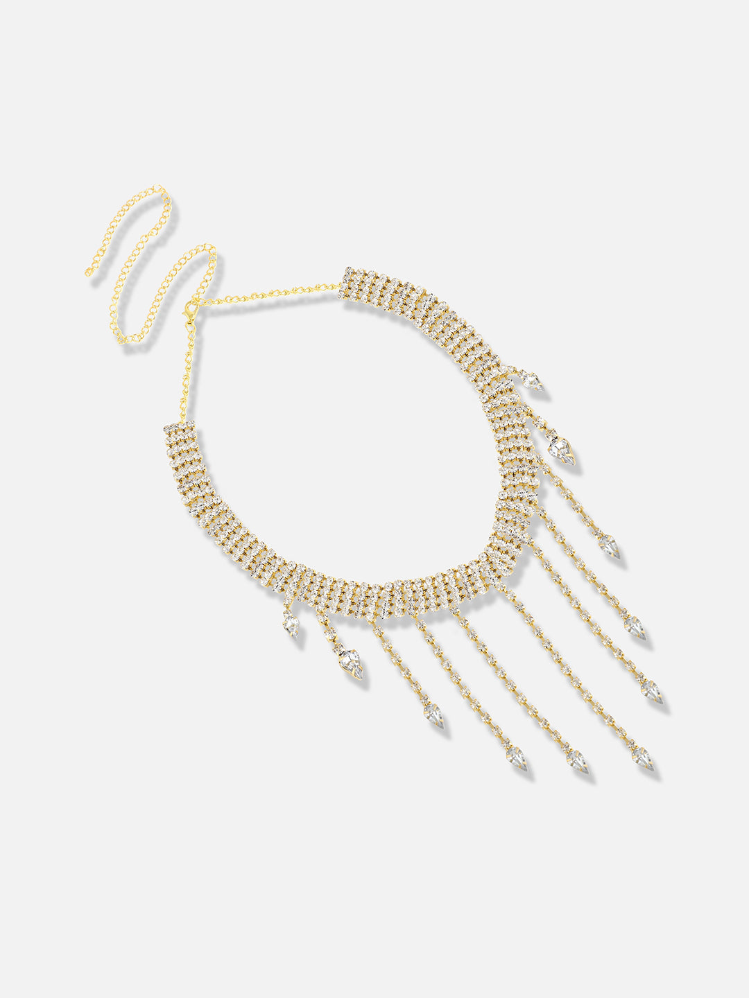 Silver Plated Designer Party Necklace