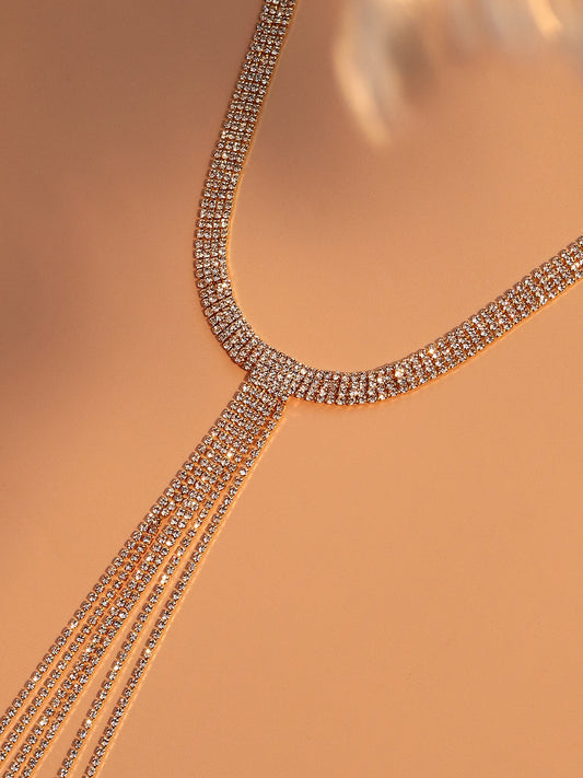 Silver Plated Designer Party Necklace