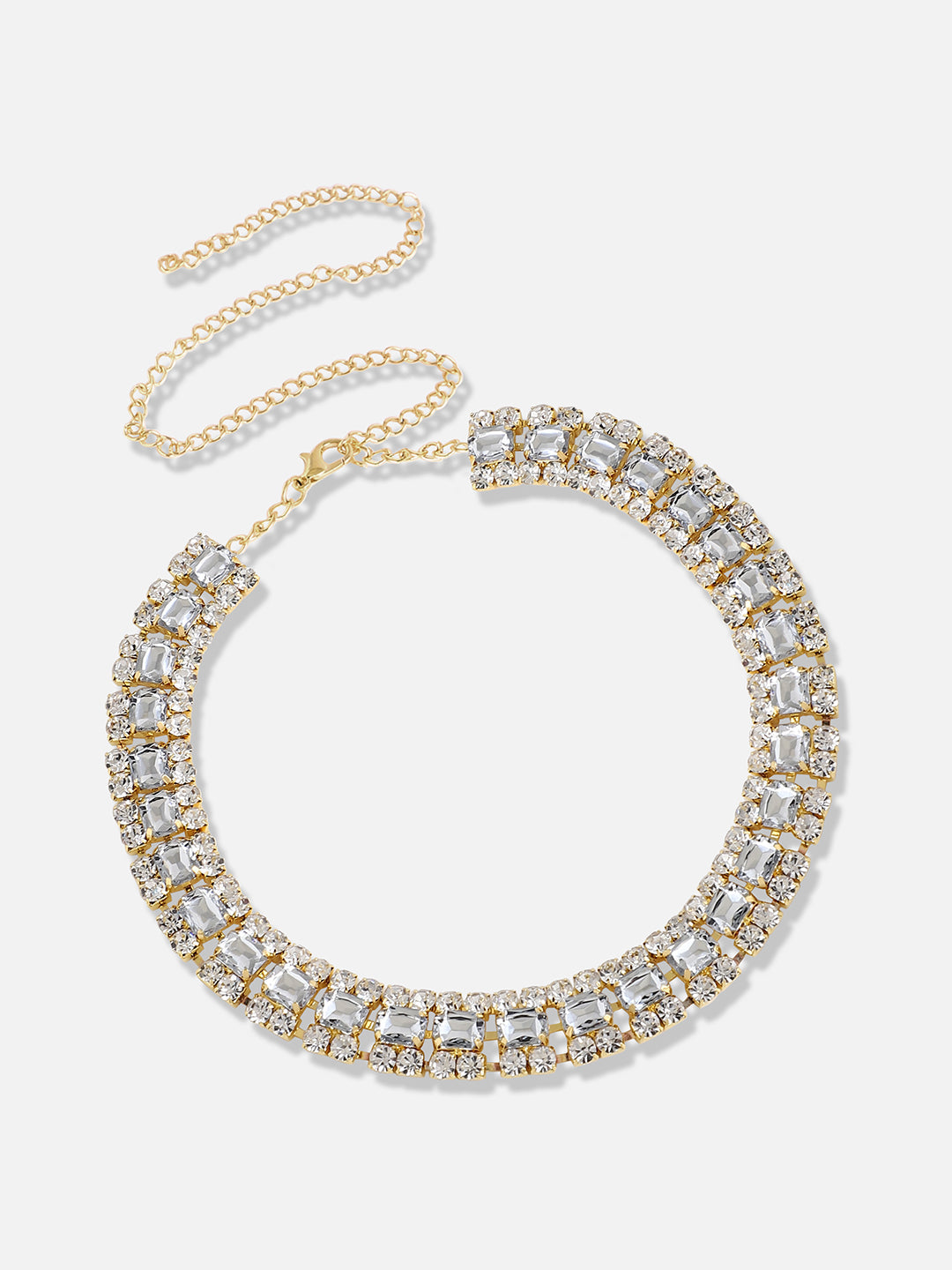 Silver Plated Designer Party Necklace
