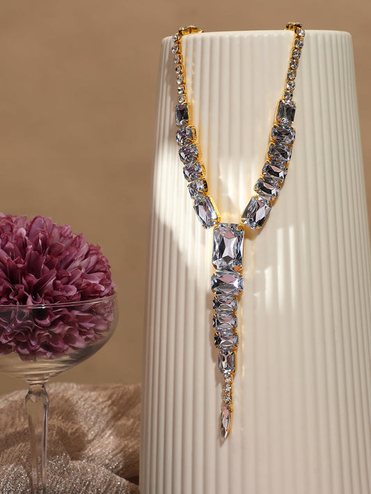 Silver Plated Designer Party Necklace