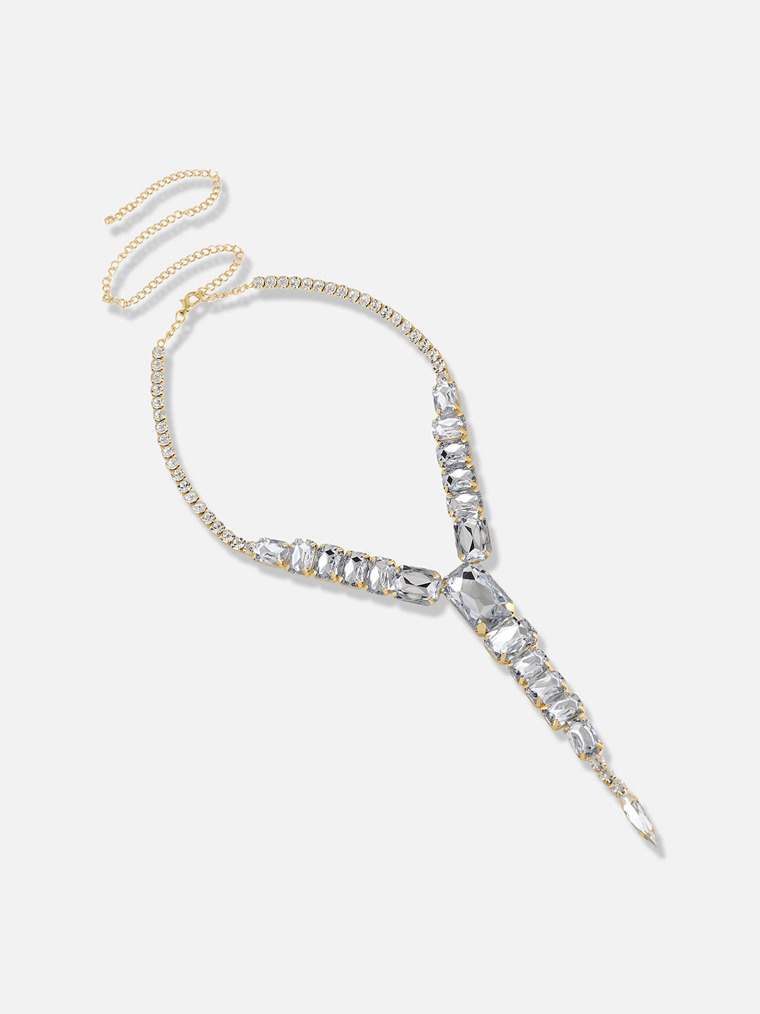 Silver Plated Designer Party Necklace