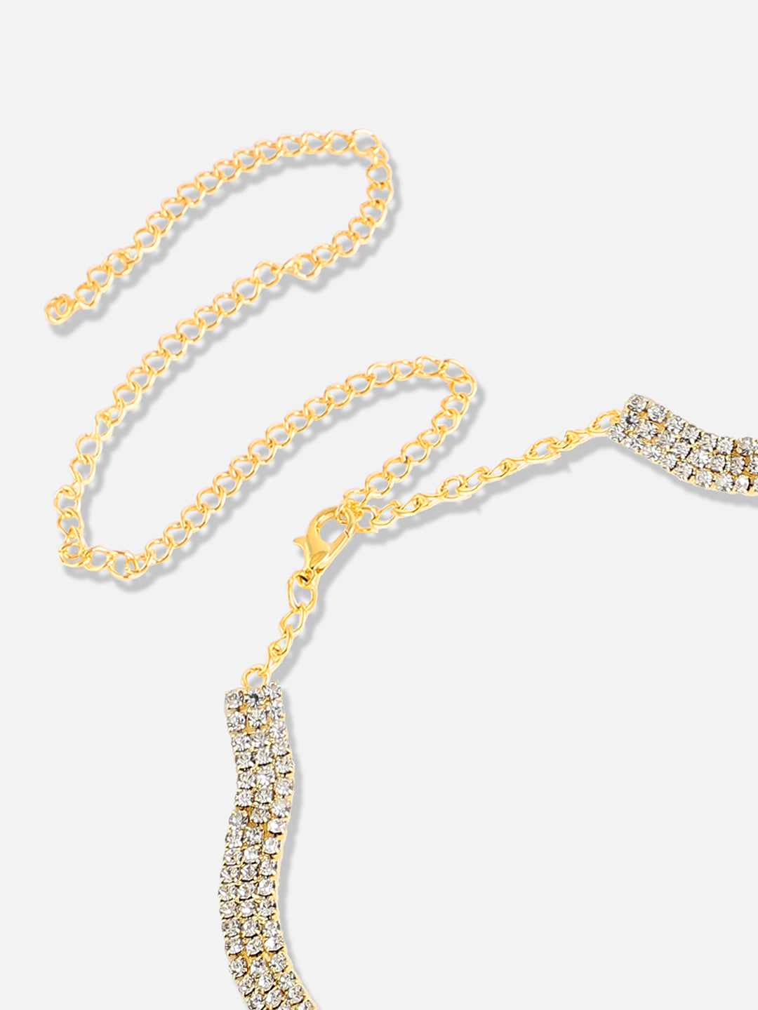 Silver Plated Designer Party Necklace and Earring Set