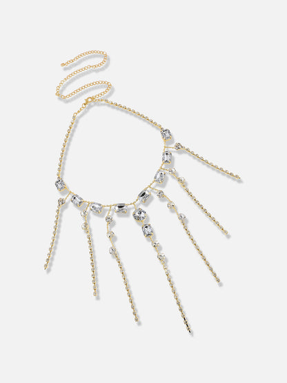Gold Plated Designer Party Necklace