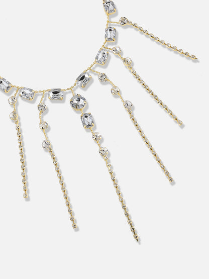 Gold Plated Designer Party Necklace