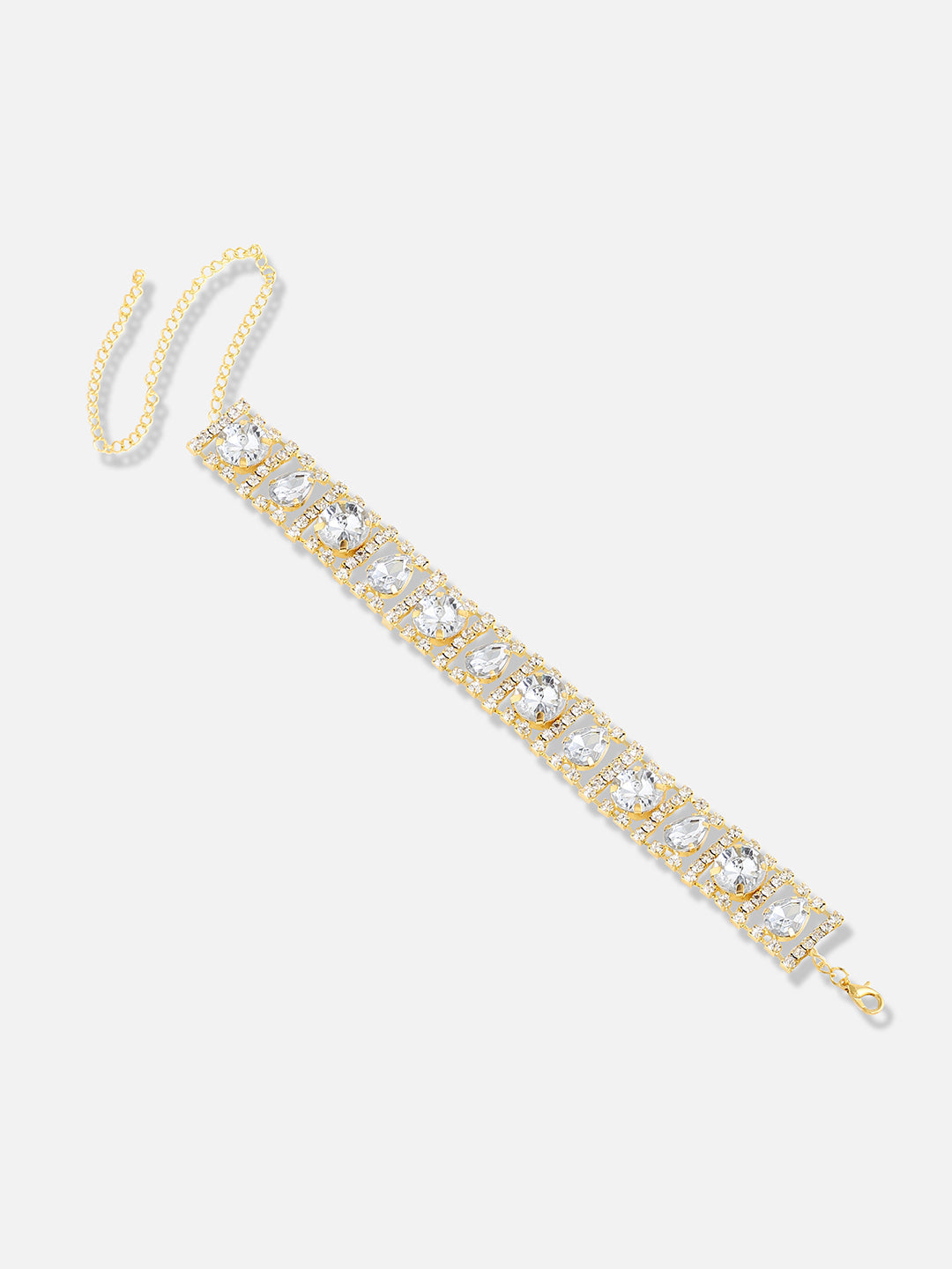 Silver Plated Designer Party Necklace
