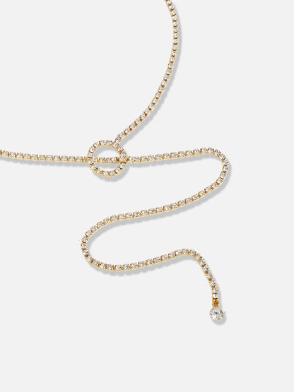Gold Plated Designer Party Necklace