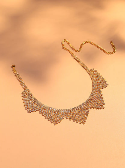 Silver Plated Designer Party Necklace