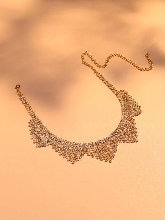 Silver Plated Designer Party Necklace