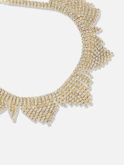 Silver Plated Designer Party Necklace