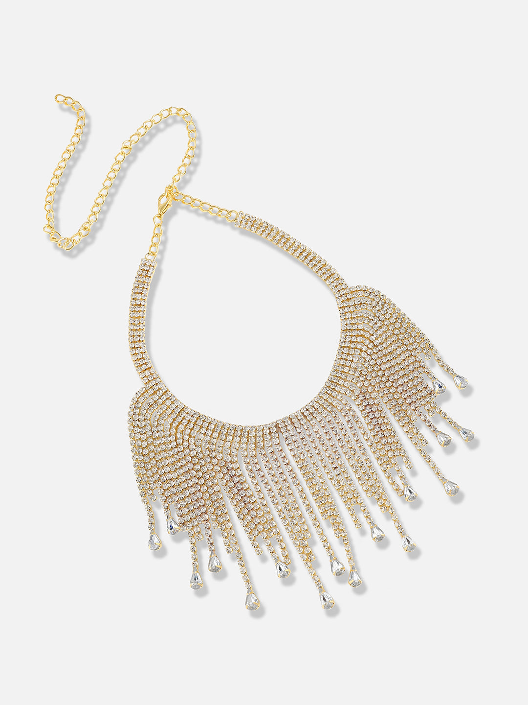 Silver Plated Designer Party Necklace