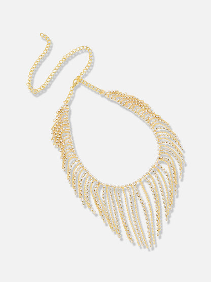 Silver Plated Designer Party Necklace