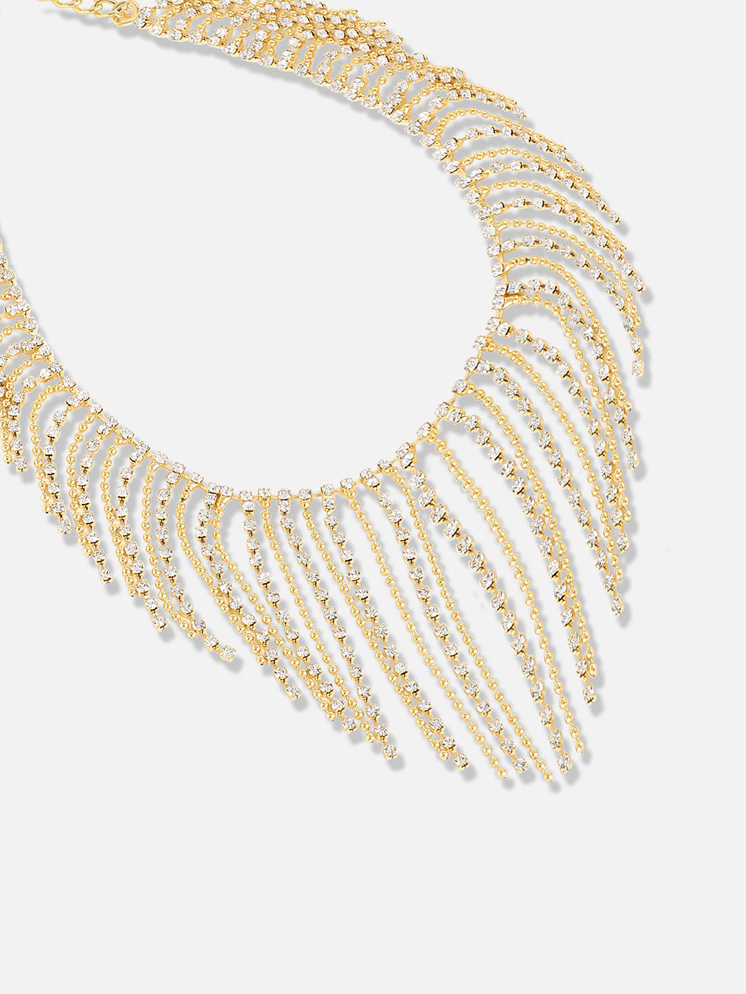 Silver Plated Designer Party Necklace
