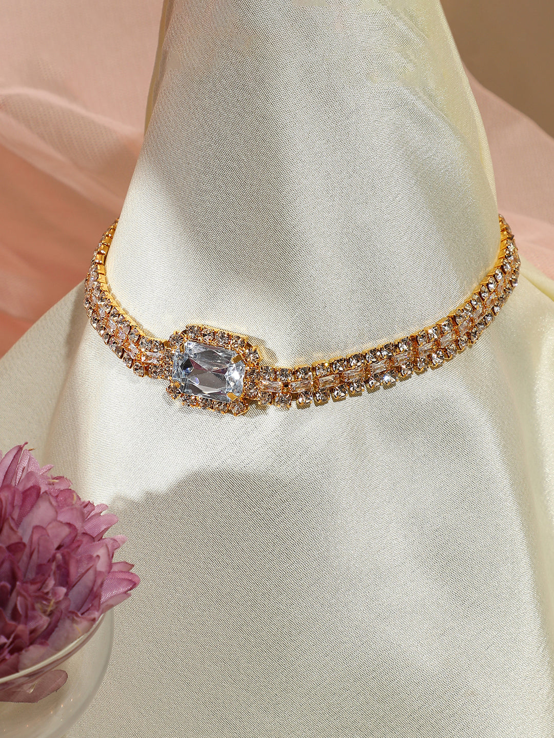 Silver Plated Designer Party Necklace