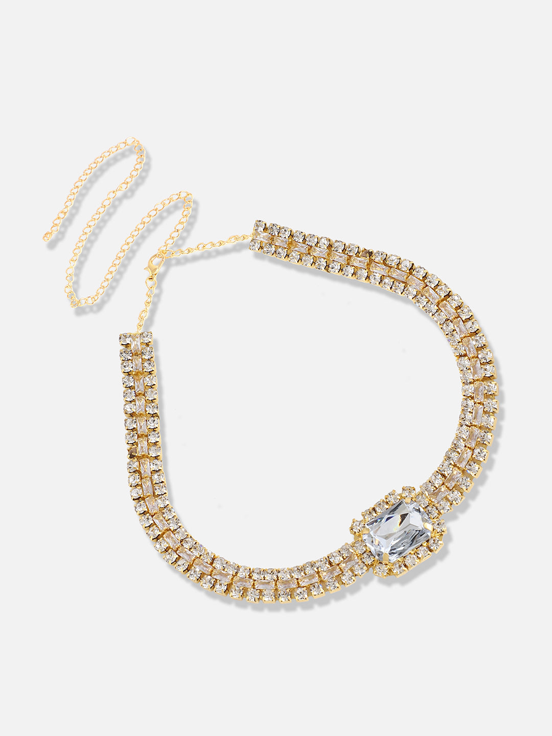 Silver Plated Designer Party Necklace